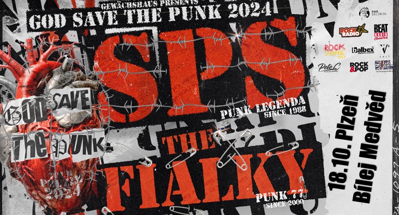 SPS + THE FIALKY v Plzni - God Save The Punk 2024