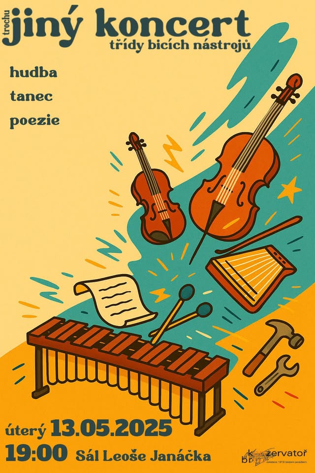 trochu JINÝ KONCERT bicího oddělení 🥁