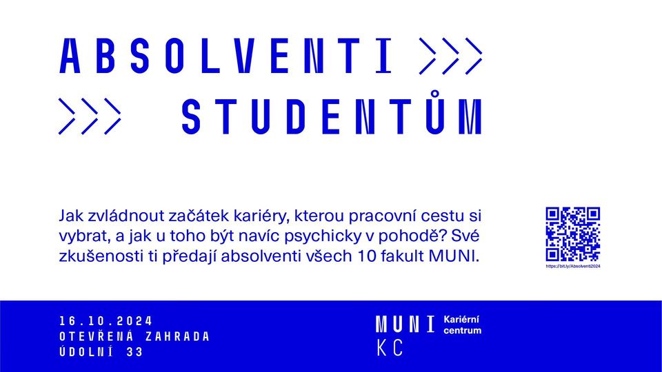 Absolventi studentům: Inspirace naživo