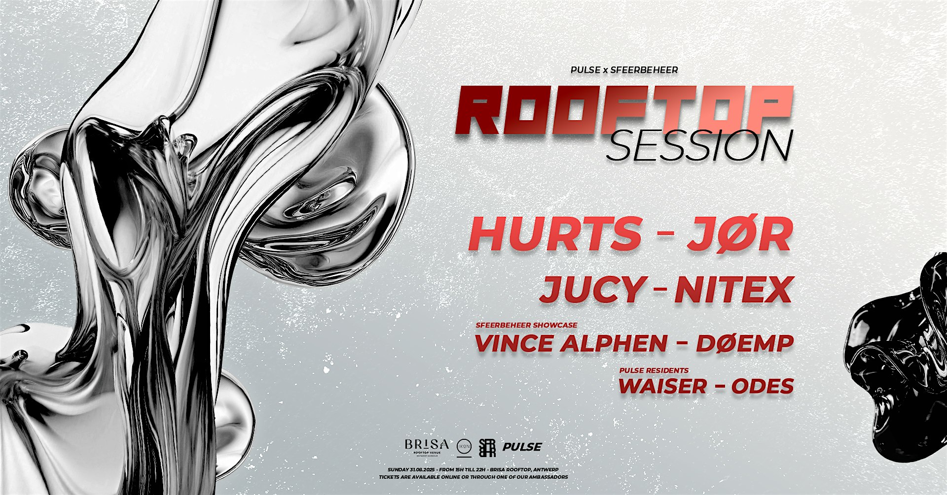 Pulse x Sfeerbeheer: Rooftop Session