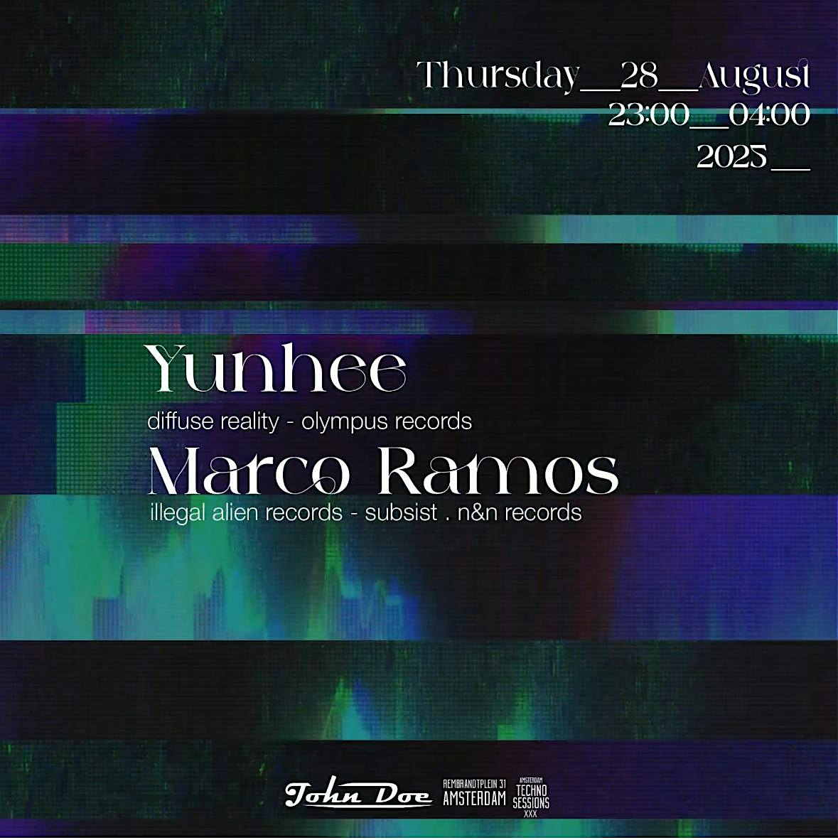 Amsterdam Techno Sessions W/ Yunhee & Marco Ramos