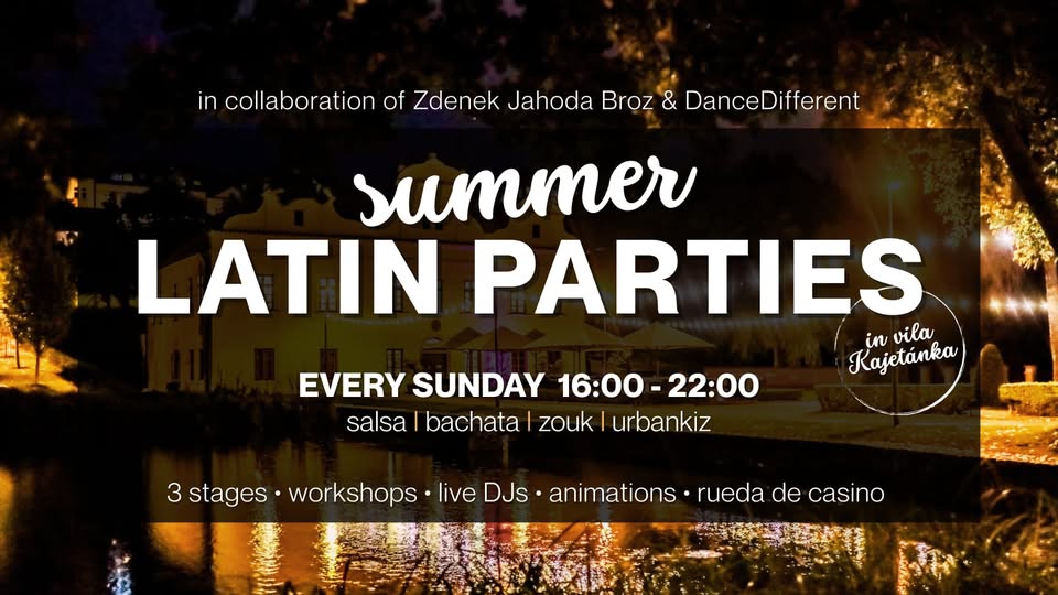 Summer Latin Parties : Salsa, Bachata, Zouk, Kizz | SAVE the DATES 🤩