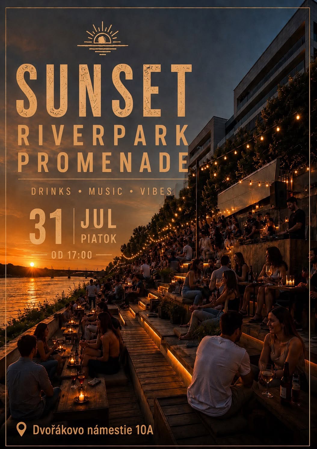 SUNSET RIVERPARK PROMENADE