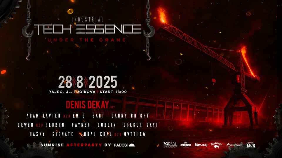 Tech Essence - Industrial “Under The Crane” 28.8.2025