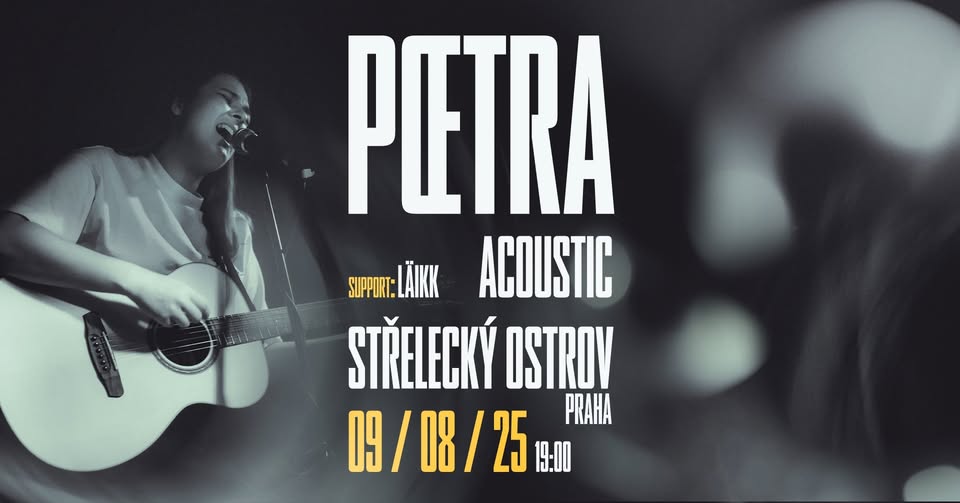 POETRA a LÄIKK | indie/rock na Střeláku