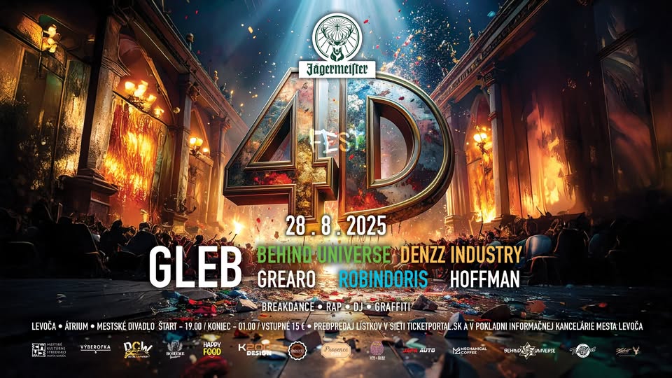 4D FEST w. GLEB / LEVOČA / 28.8.2025