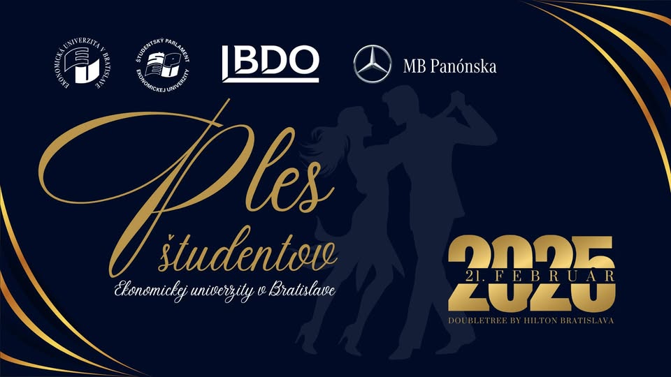 Ples študentov Ekonomickej univerzity v Bratislave 2025