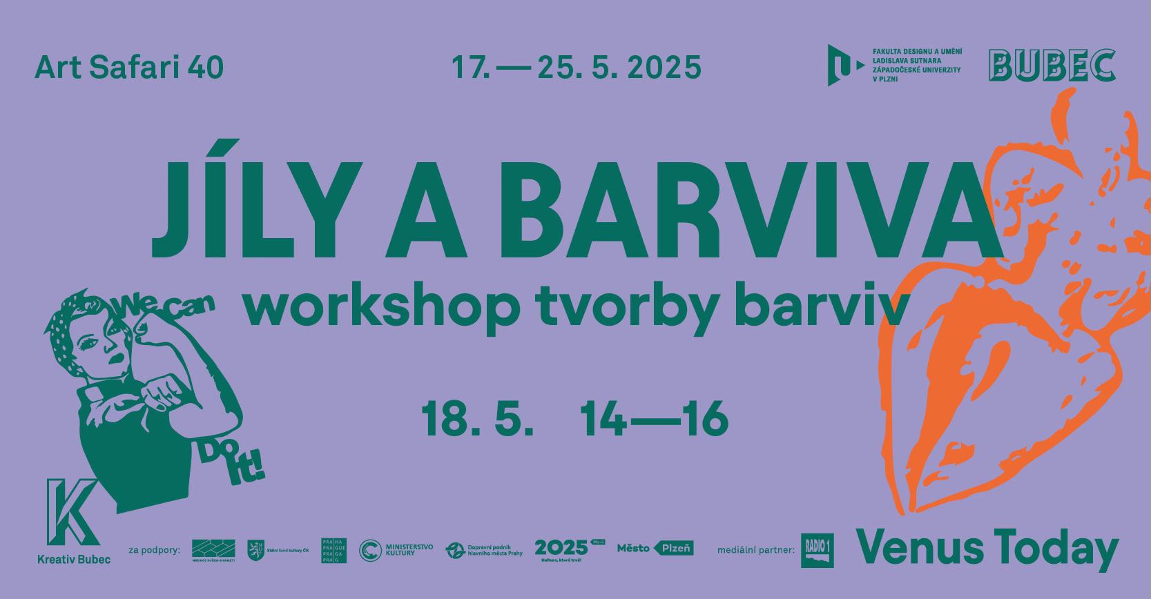 JÍLY A BARVIVA — workshop tvorby barviv