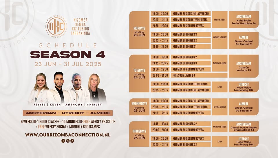 OKC Kizomba Beginners Bootcamp | AMSTERDAM
