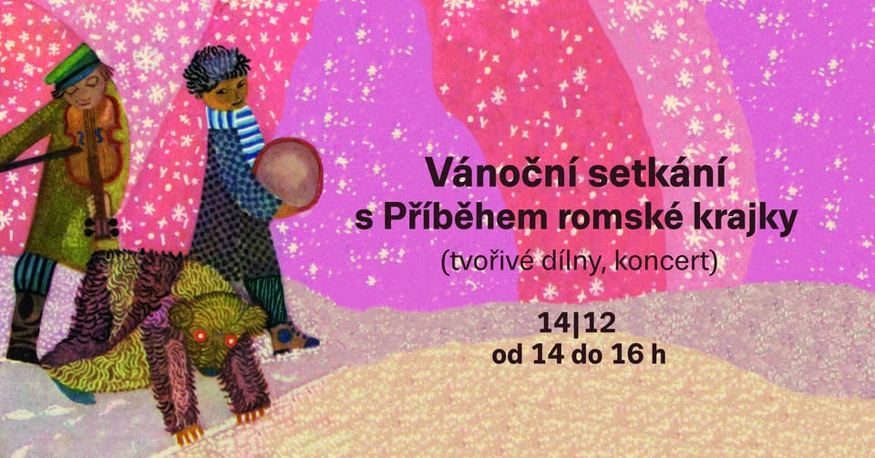 Vánoční setkání v Muzeu romské kultury - tvoření i koncert