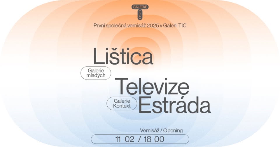 Vernisaž // Opening ⤷ 11. 2. ⤷ Lištica / Televize Estráda