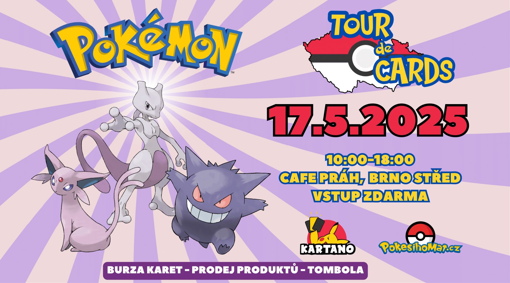 Tour de Cards - Pokémon burza