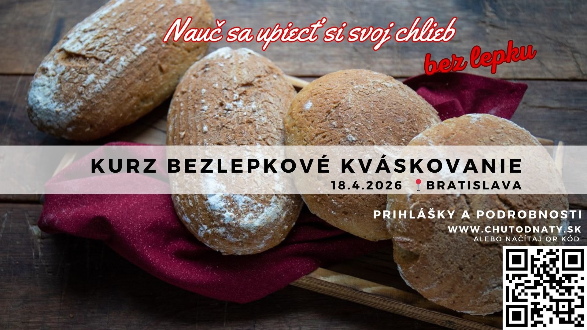 Kurz BEZlepkové kváskovanie, Bratislava