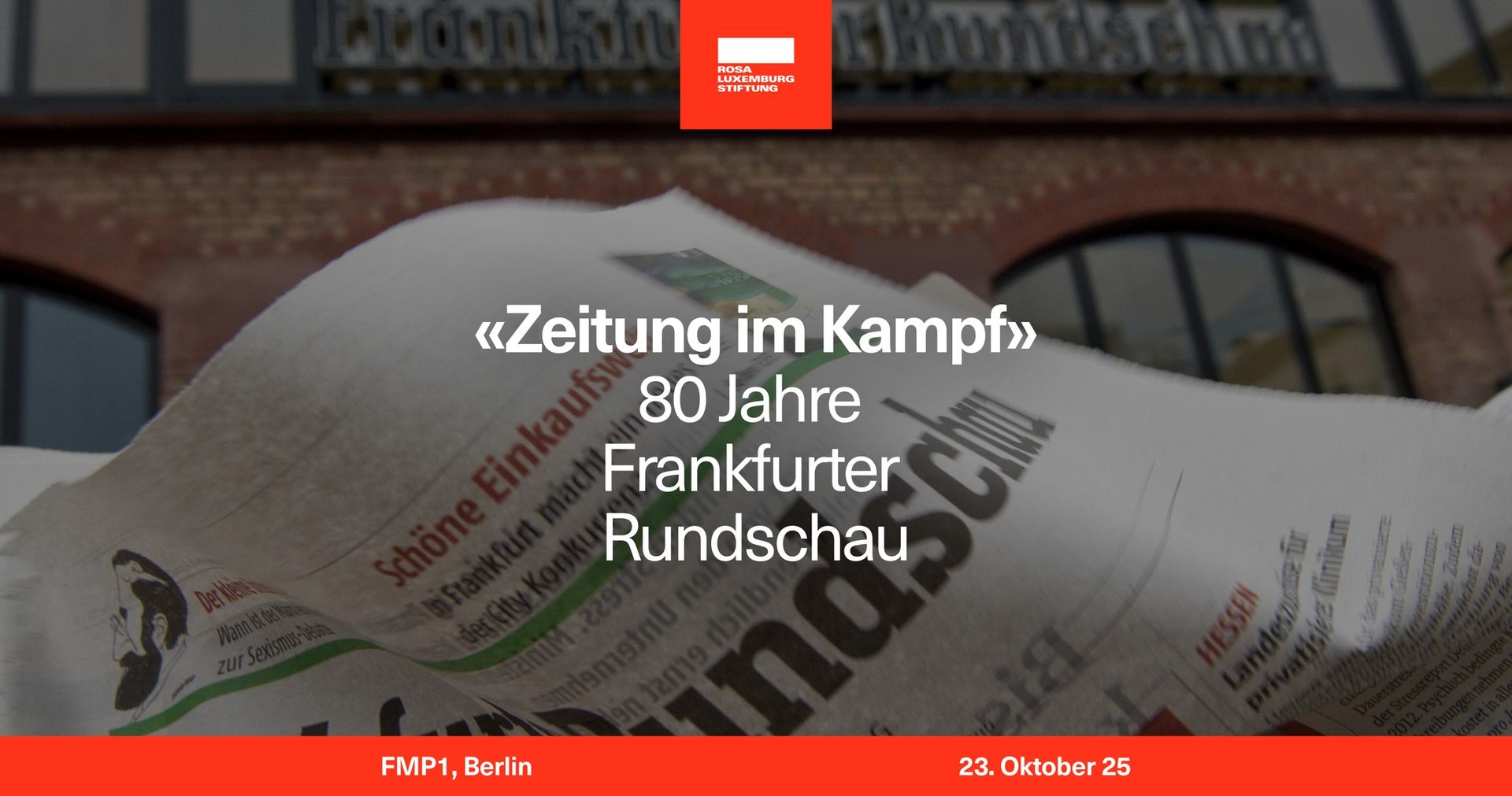 “Newspaper in battle”