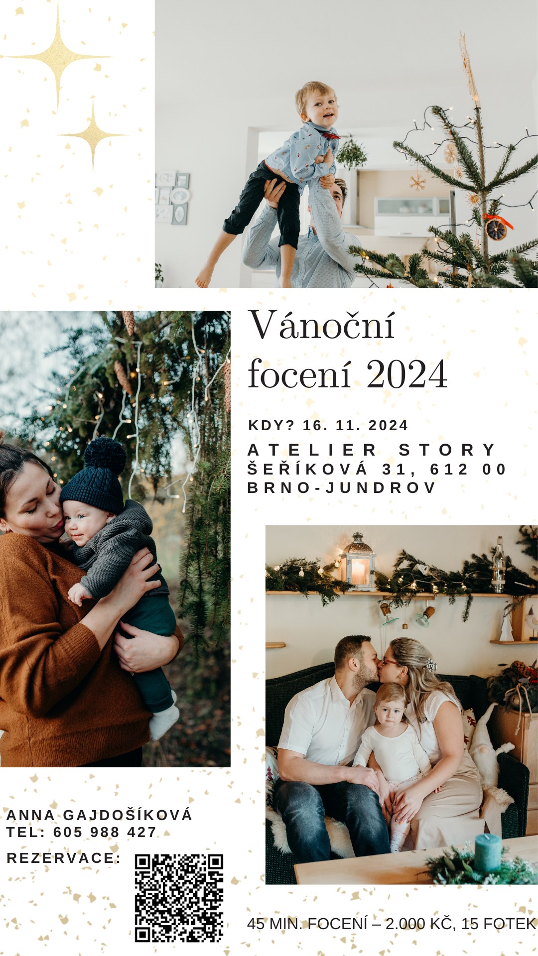 Vánoční focení 2024