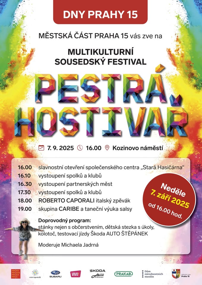 Dny Prahy 15: Pestrá Hostivař