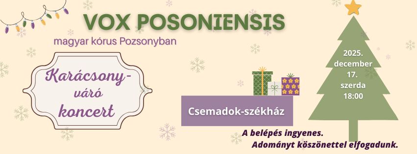 Karácsonyváró koncert