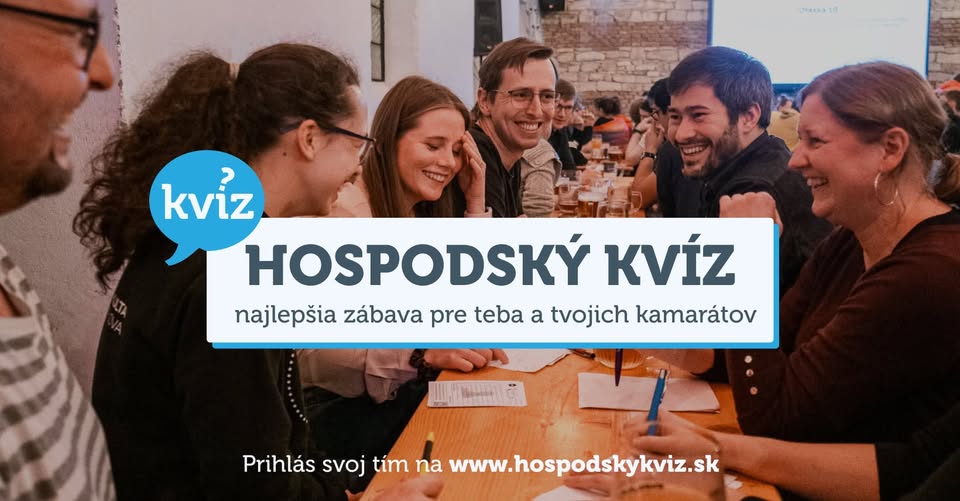 1. HOSPODSKÝ KVÍZ V ŽILINE !