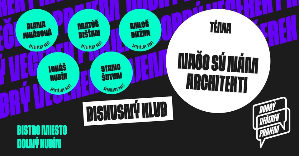 Načo sú nám architekti