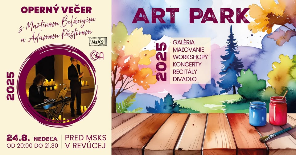 Operný večer v ART PARK v Revúcej