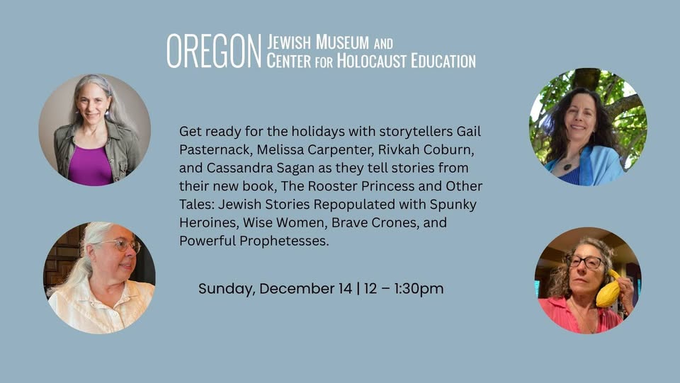 Rooster Princess Storytelling at the Oregon Jewish Museum