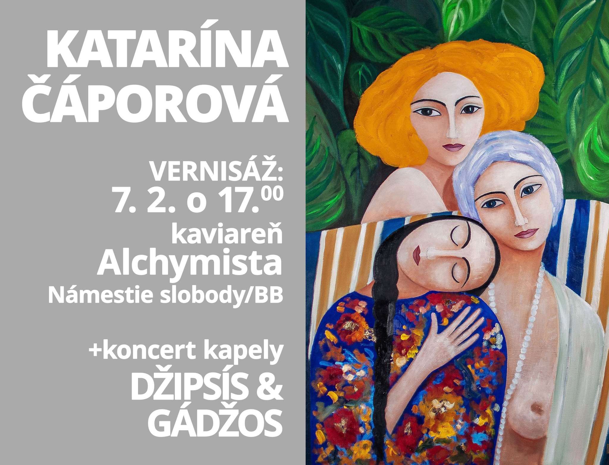 Vernisáž a výstava obrazov