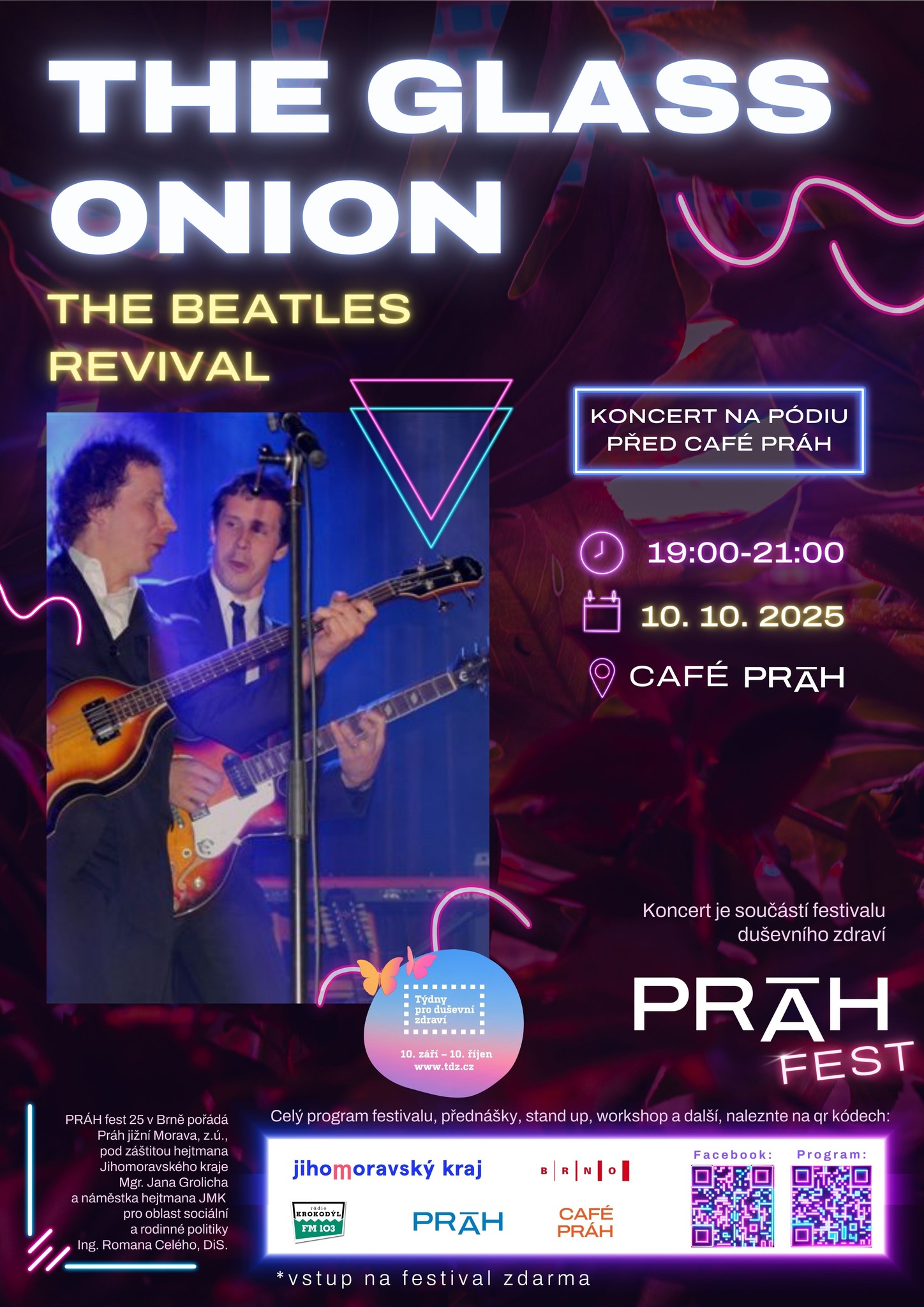 Concert | The Beatles Revival - The Glass Onion | Open Air | Brno | Threshold fest 2025