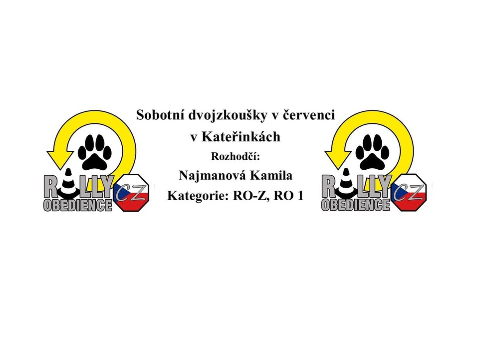 Sobotní dvojzkoušky v červenci v Kateřinkách