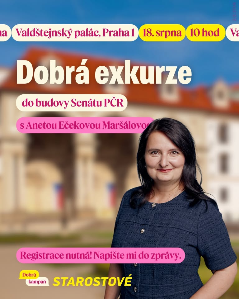 Dobrá exkurze do budovy Senátu PČR