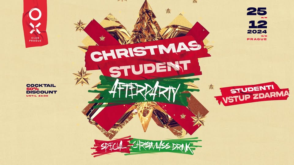Christmas Student AfterParty | 25.12.2024 | OX Prague