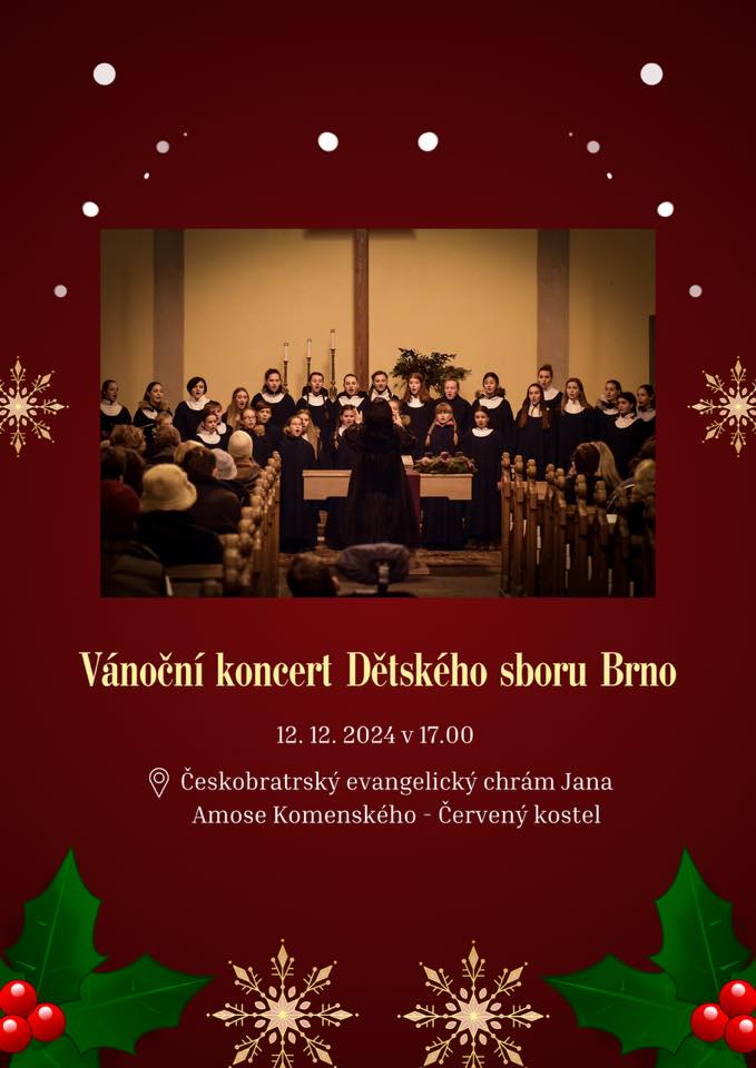 Vánoční koncert Dětského sboru Brno