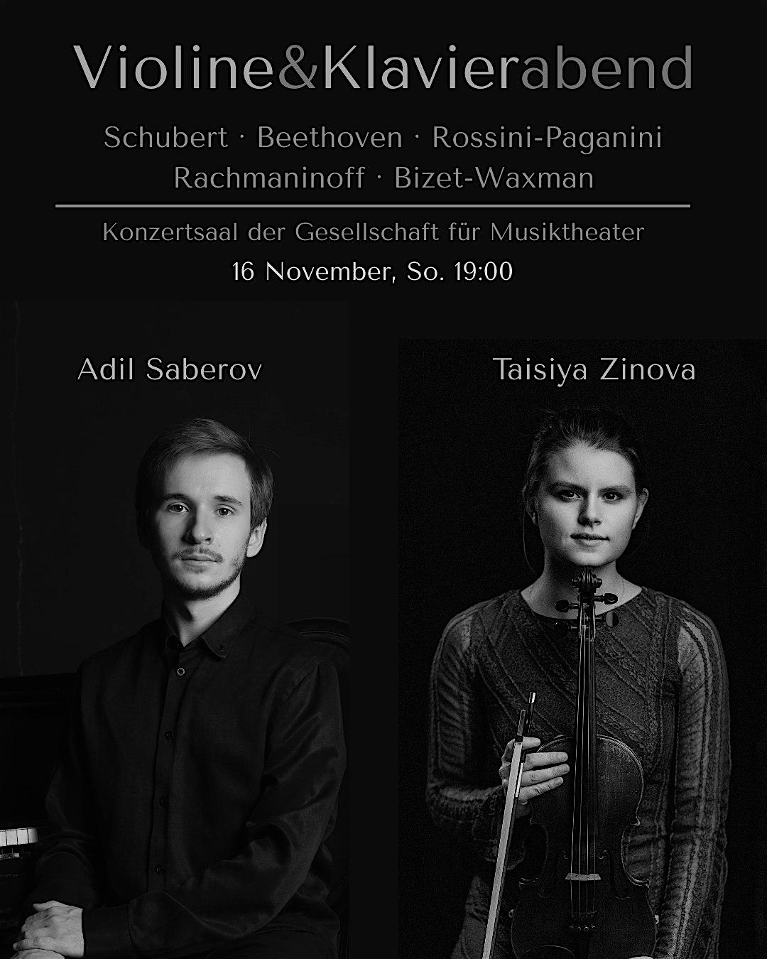 Violine & Klavierabend – Vom Spielen zum Singen