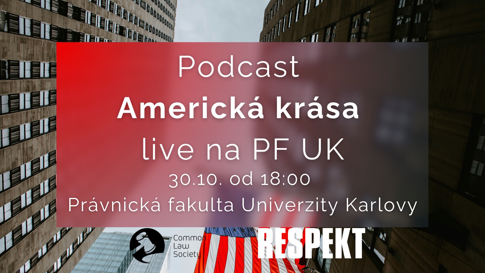 Podcast Americká krása - živě na PF UK