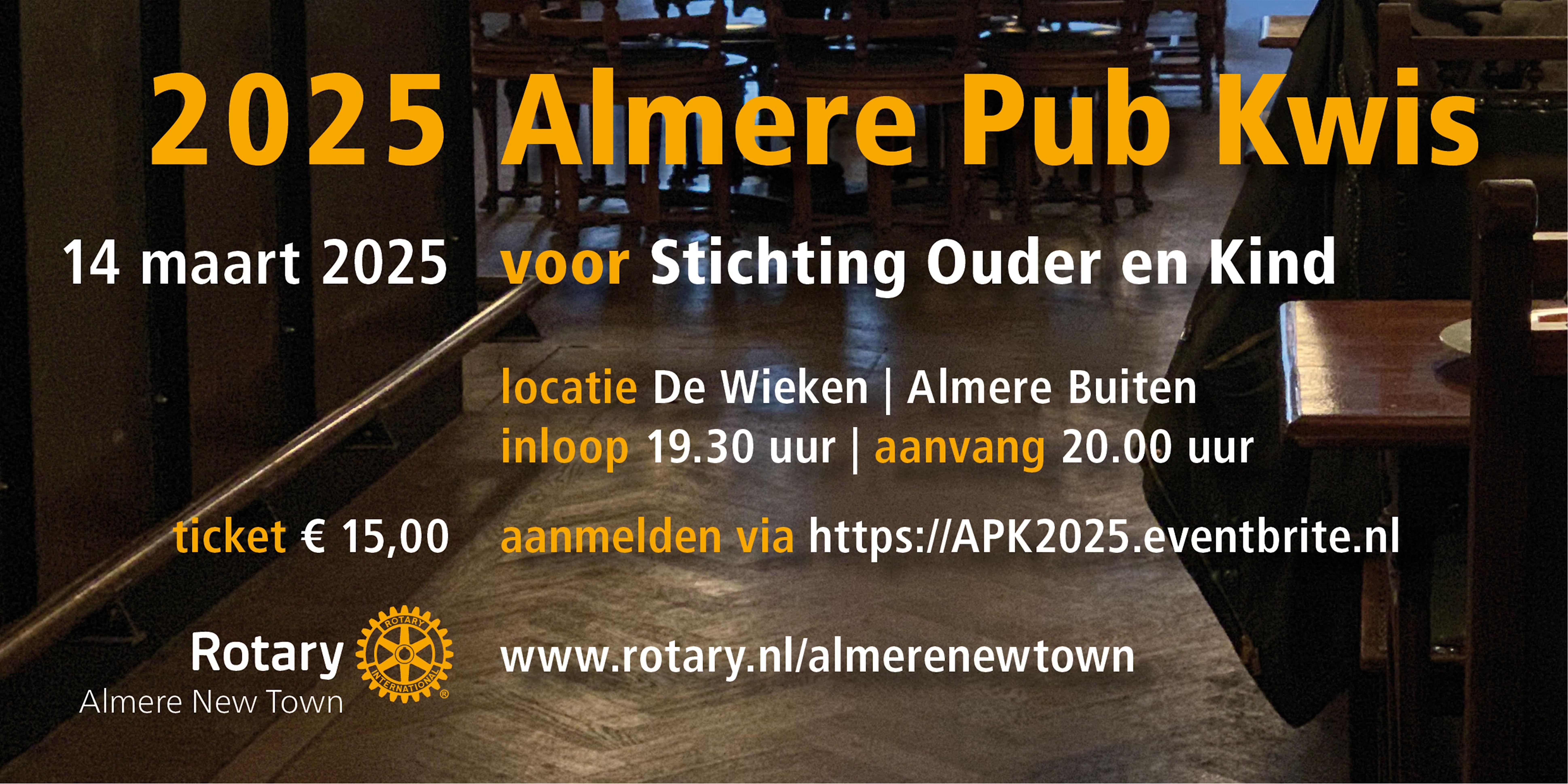 Almere Pub Kwis,  de APK voor je kennis