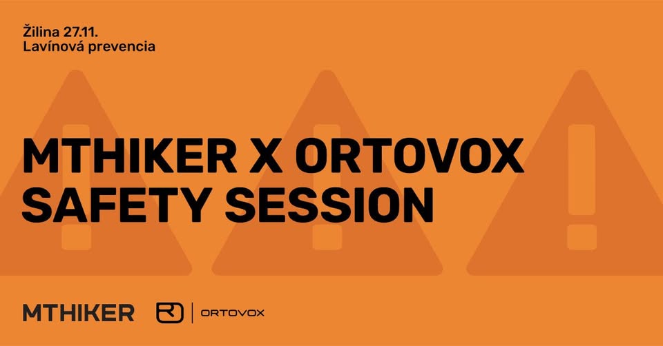 MTHIKER X ORTOVOX SAFETY SESSION v Žiline ❄️