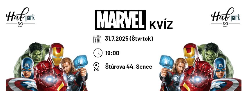 MARVEL kvíz v Hafparku
