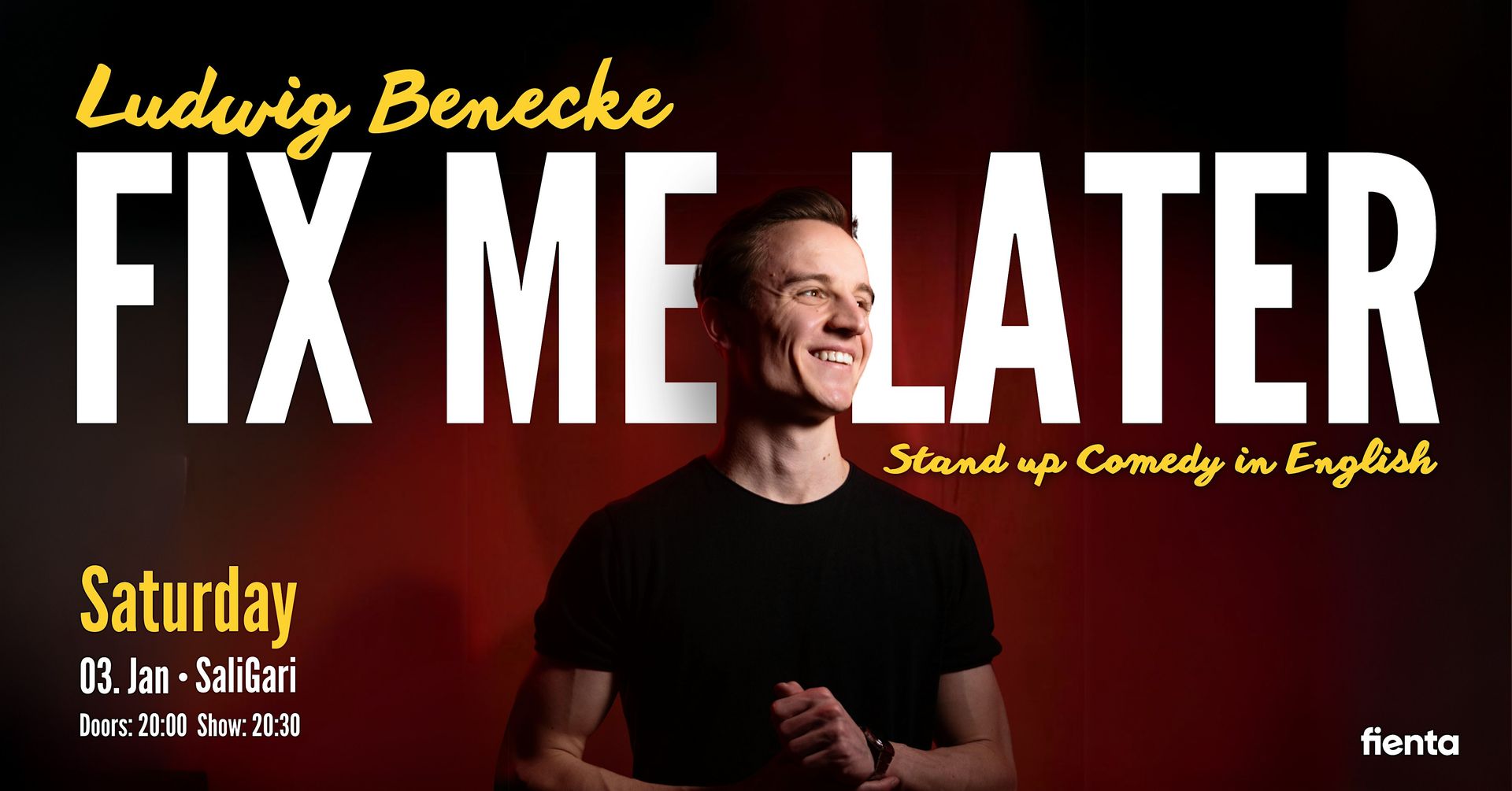 Fix Me Later - Stand Up Comedy Show in English