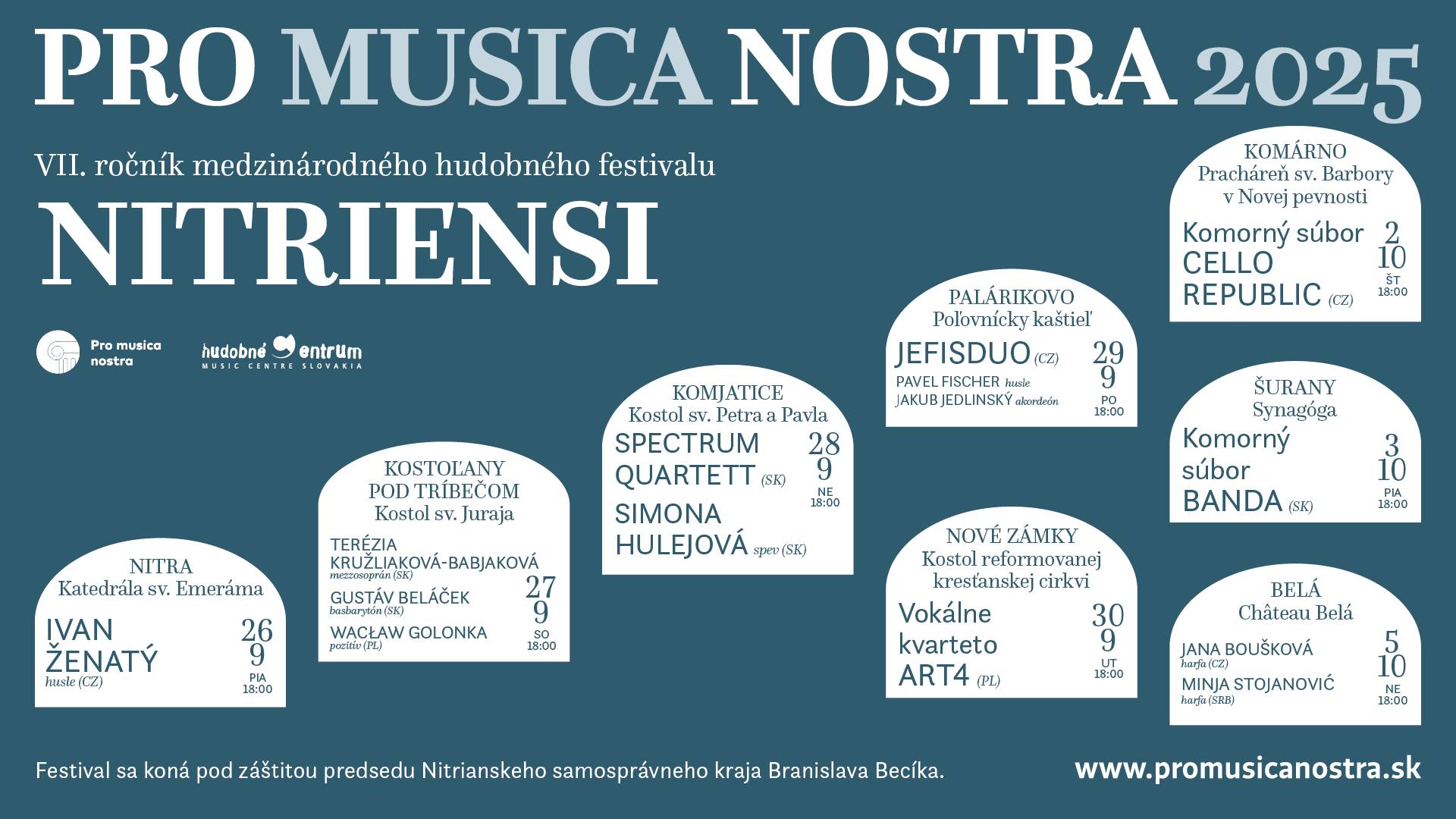 PRO MUSICA NOSTRA NITRIENSI 2025