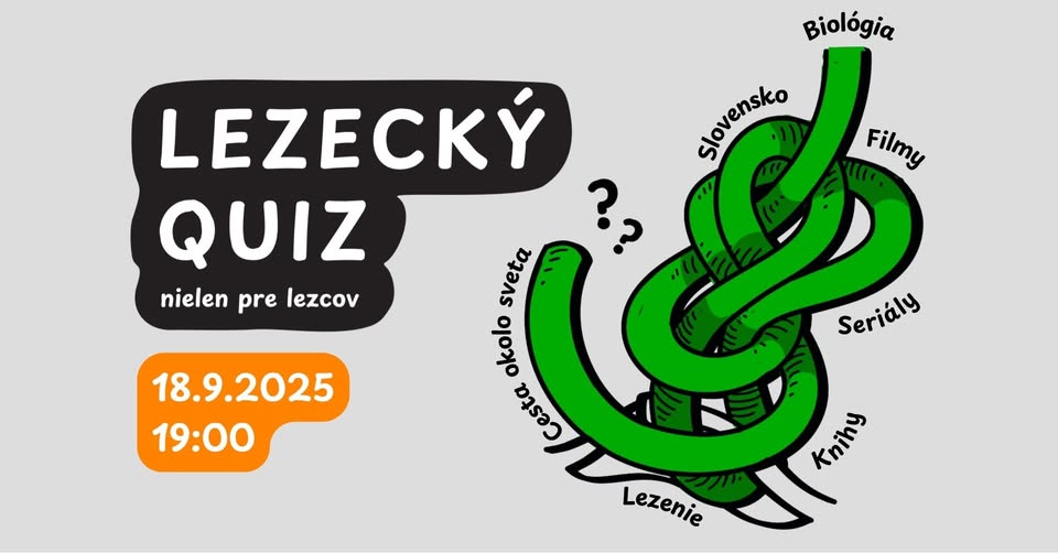 Lezecký QUIZ (nie len pre lezcov)