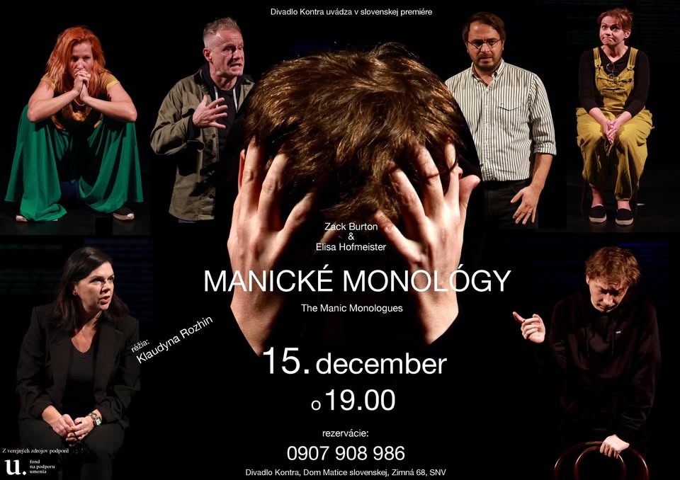 Zack Burton a Elisa Hofmeister: Manické monoloģy