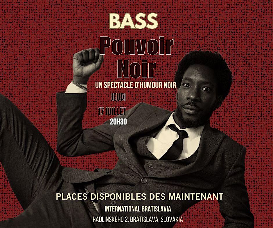 One Man Stand up  Show - Bass dans "Pouvoir Noir" (FR)
