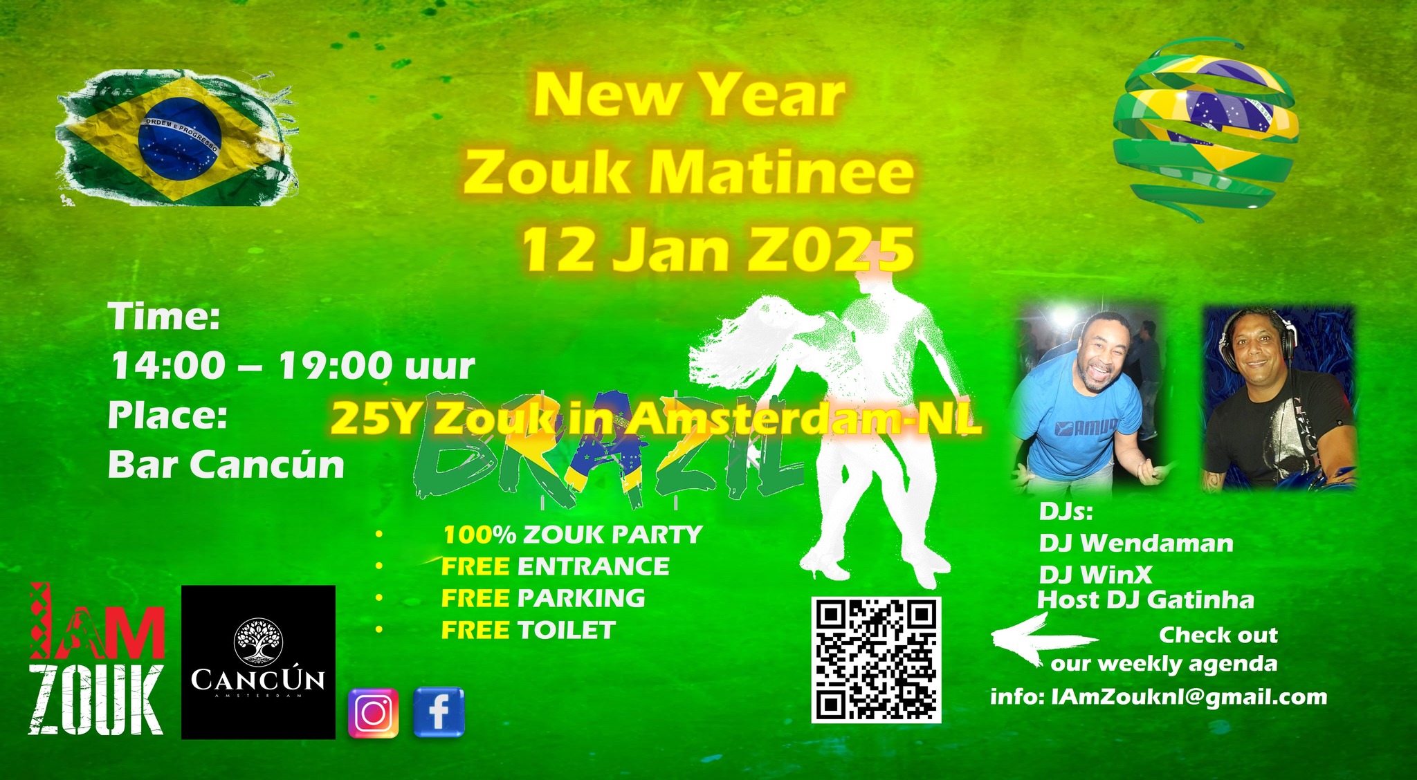 NEW YEAR ZOUK MATINEE 12 JAN ZO25