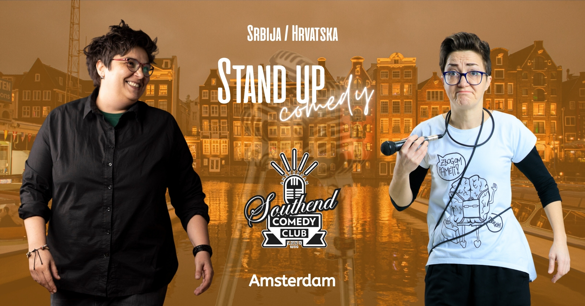 Stand up (Srb/Hr) Jelena i Marina @ Comedy Club Amsterdam