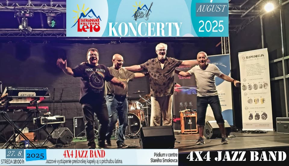 Tatranské leto  a 4X4 JAZZ BAND