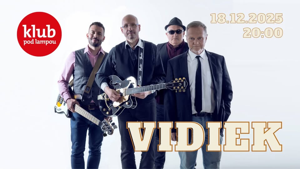 Koncert skupiny Vidiek - .klub pod lampou