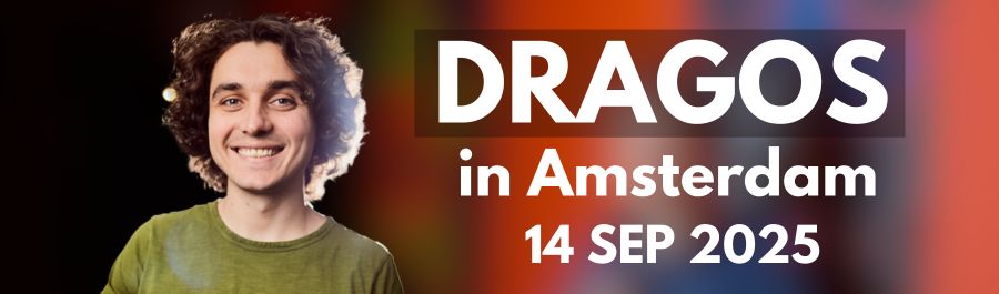 Dragos in AMSTERDAM | 14.09.2025| - SOURCE OF SADNESS TOUR + Crowd Work @6PM