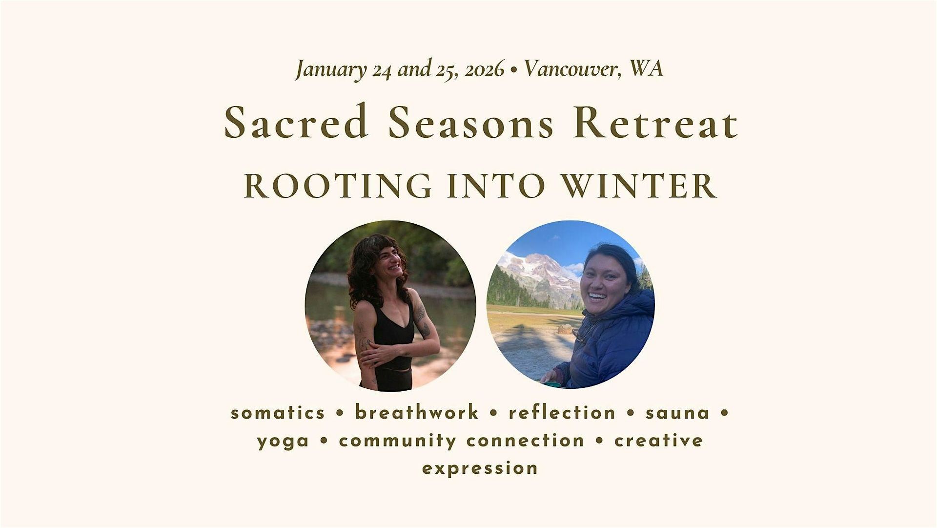 Sacred Seasons Retreat: Rooting Into Winter