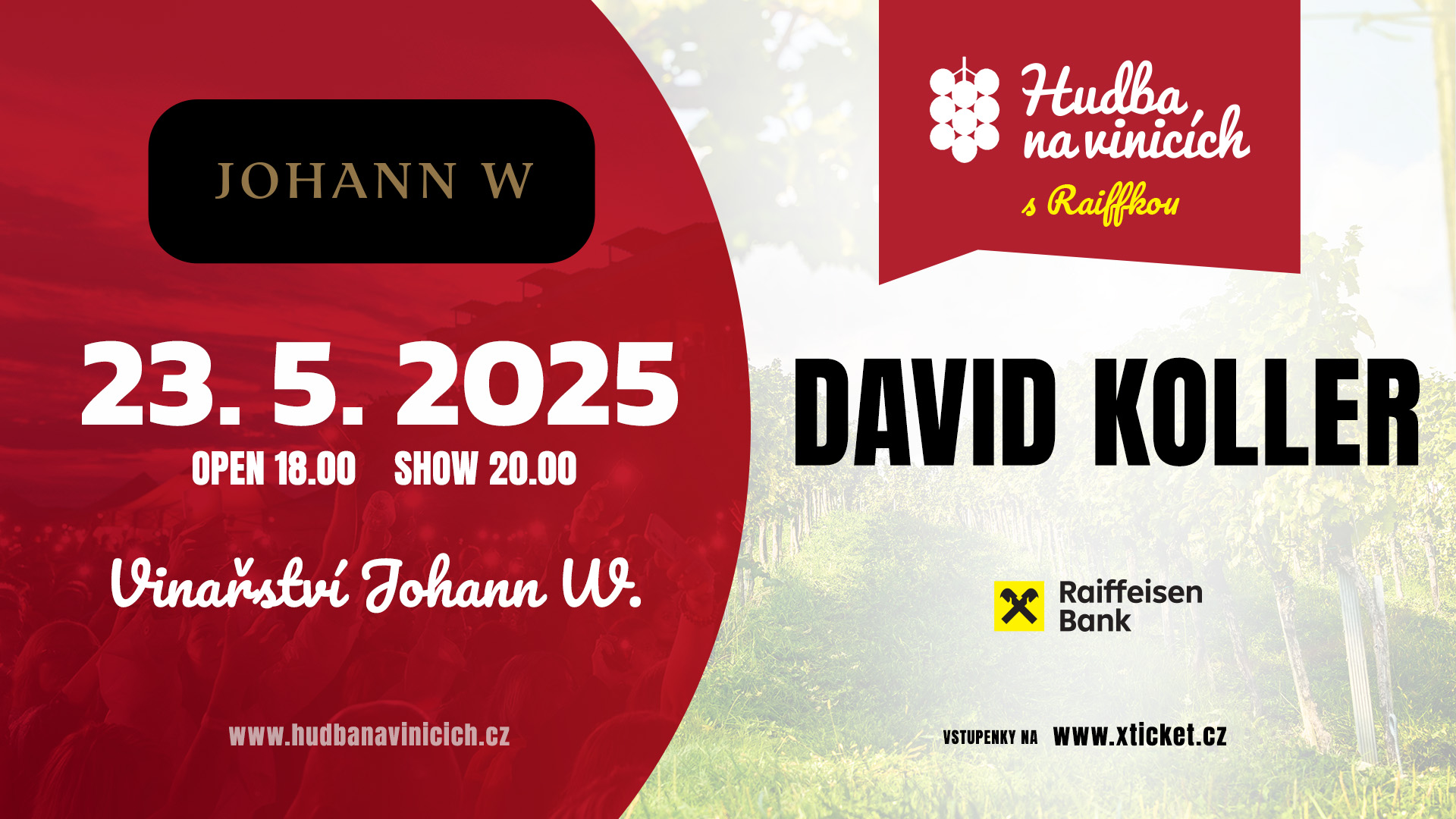 David Koller - Vinařství JOHANN W - 23. května
