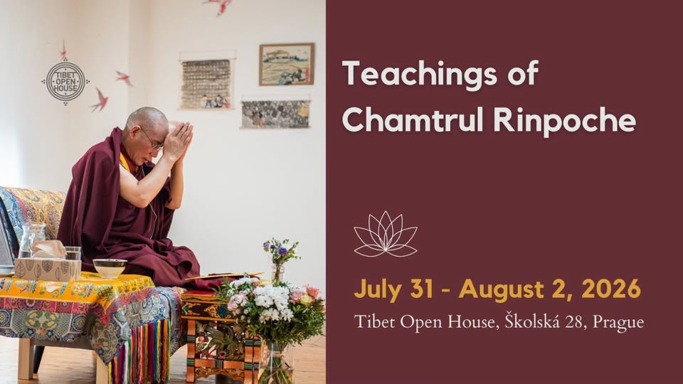Chamtrul Rinpočhe v Tibet Open House: Nauky o Bardu