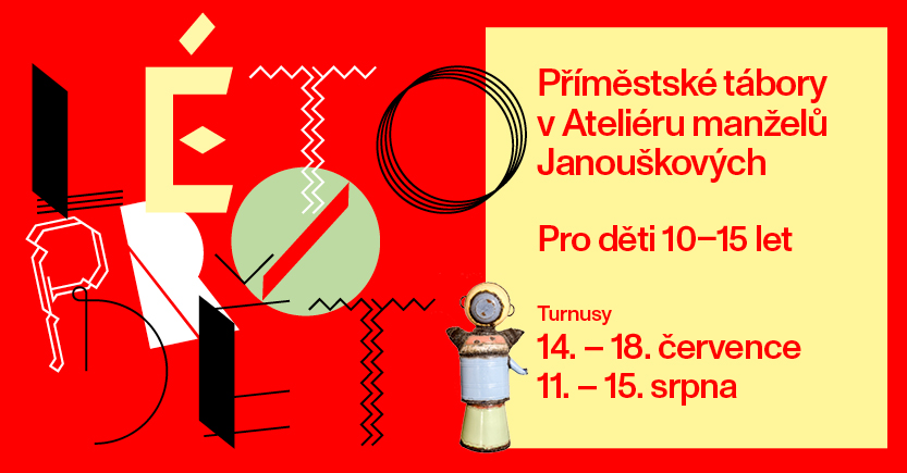 Léto pro děti – příměstský tábor v ateliéru manželů Janouškových